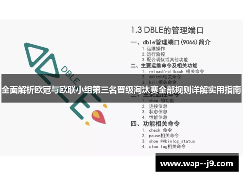 全面解析欧冠与欧联小组第三名晋级淘汰赛全部规则详解实用指南 全面解析欧冠与欧联小组第三名晋级淘汰赛全部规则详解实用指南