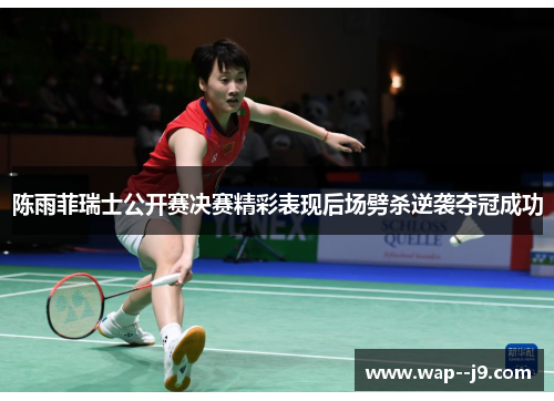 陈雨菲瑞士公开赛决赛精彩表现后场劈杀逆袭夺冠成功