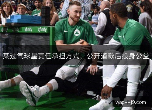 某过气球星责任承担方式，公开道歉后投身公益